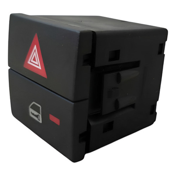 Comando Botão Pisca Alerta Trava Gm Vectra 2006 2007 2008  Preto