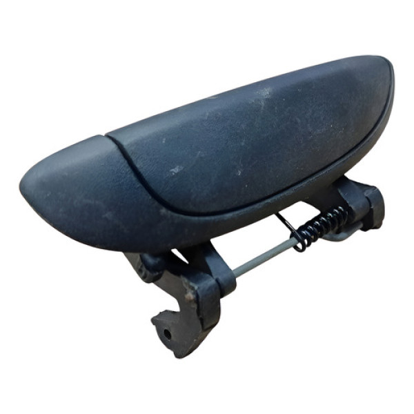 Maçaneta Externa Porta Scenic 2002 2010 Dianteira Esquerda Preto