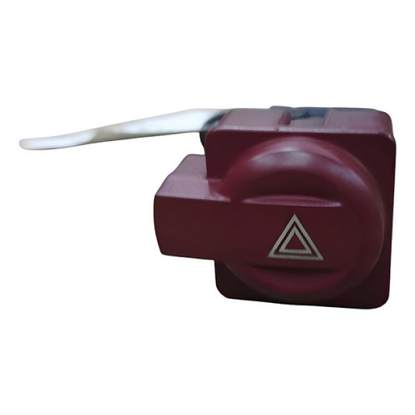 Botão Pisca Alerta C4 Pallas 2007 2008 2009 2011 2012 Vermelho