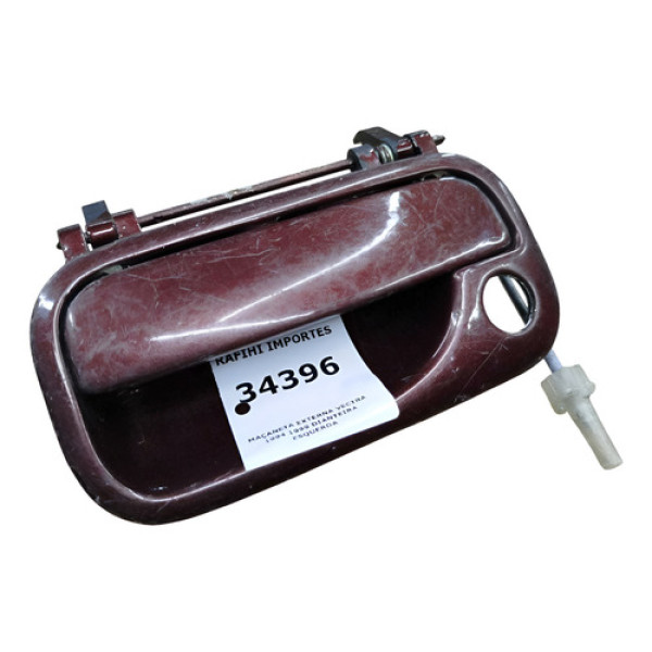 Maçaneta Externa Vectra 1994 1999 Dianteira Esquerda Vermelha Dianteira