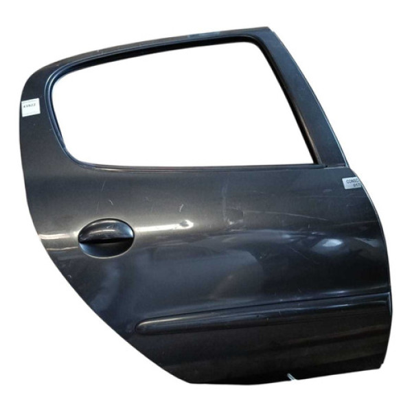 Porta 206 2003 2004 2005 2006 2007 Traseira Direita Detalhe Traseira 1 Cinza
