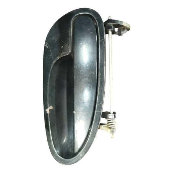 Maçaneta Externa Porta Traseira Direita Omega 2000 2001 Preto Traseira