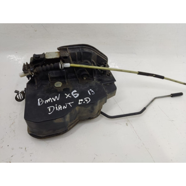 Fechadura Da Porta Dianteira Direita Bmw X6 2013
