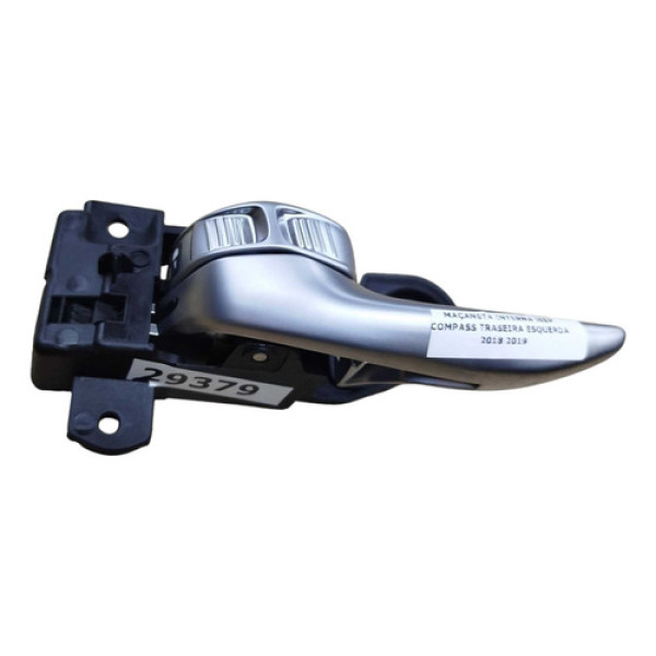 Maçaneta Interna Jeep Compass Traseira Esquerda 2018 2019 Cinza Traseira