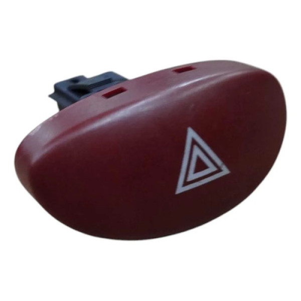 Botão Pisca Alerta Peugeot 206 2003 2004 2005 2006 2007 Vermelho