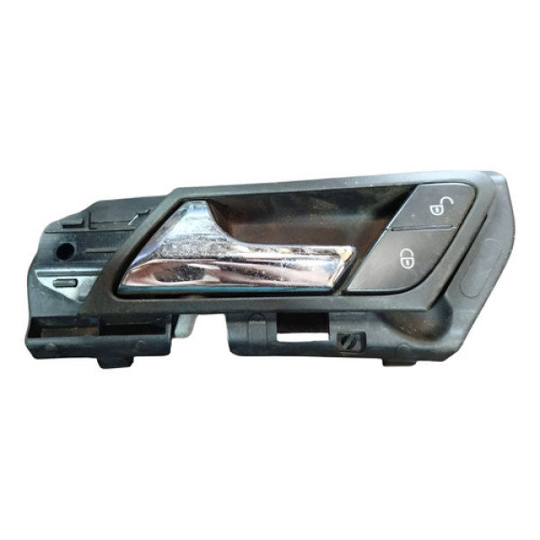 Maçaneta Interna Dianteira Esquerda Mercedes Ml320 2008 2009 Preto Dianteira