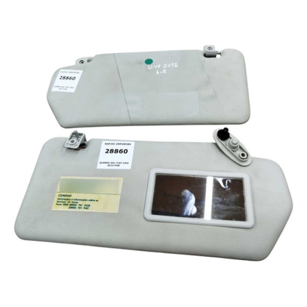 Quebra Sol Fiat Uno 2012 Par 