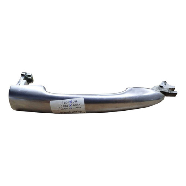 Maçaneta Externa Megane Grand Tour 2008 Dianteira Esquerda Prateado Dianteira