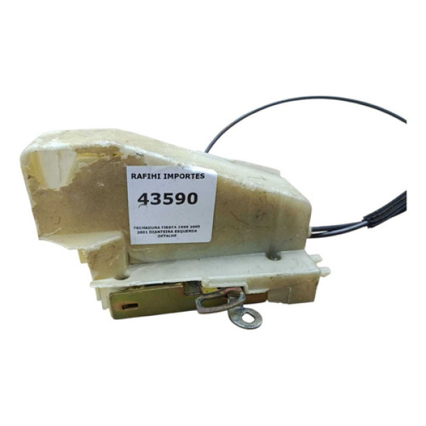Fechadura Fiesta 1999 2000 2001 Dianteira Esquerda Detalhe