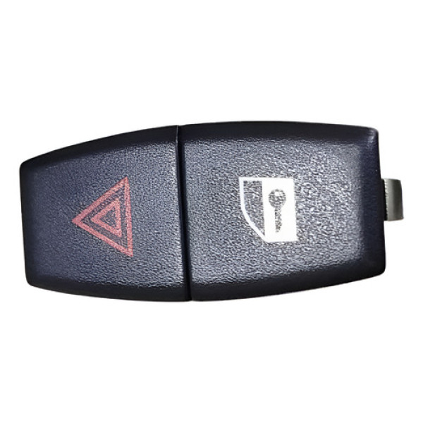Botao Pisca Alerta Trava Vidro Bmw X1 2009 2010 2011 Preto