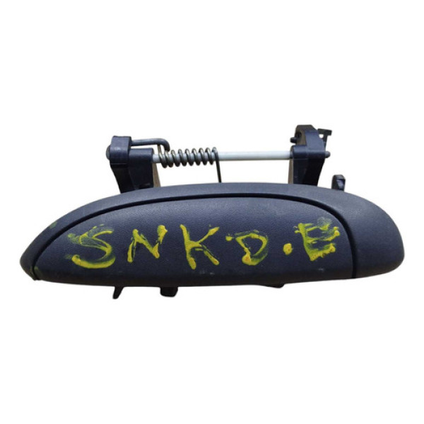 Maçaneta Externa Clio Scenic Dianteira Esquerda 2004 2005 Preta Dianteira