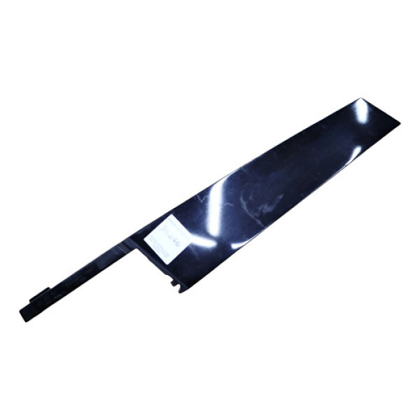 Moldura Externa Coluna 3008 2014 2015 Dianteira Esquerda Preta