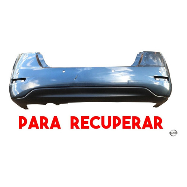 Parachoque Traseiro Nissan Sentra 2019 A 2020 Para Recuperar