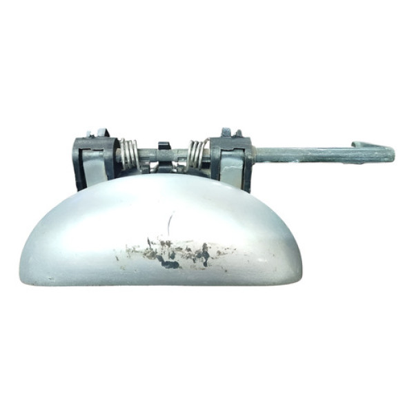 Maçaneta Externa Dianteira Esquerda Peugeot 207 2012 2013 Prata Dianteira