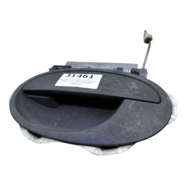 Maçaneta Externa Chevrolet Corsa 2004 2005 Traseira Esquerda Preto Traseira