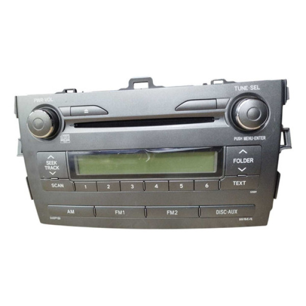 Radio Som Cd Player Corolla 2012 2013 2014 2015 2016 Detalhe