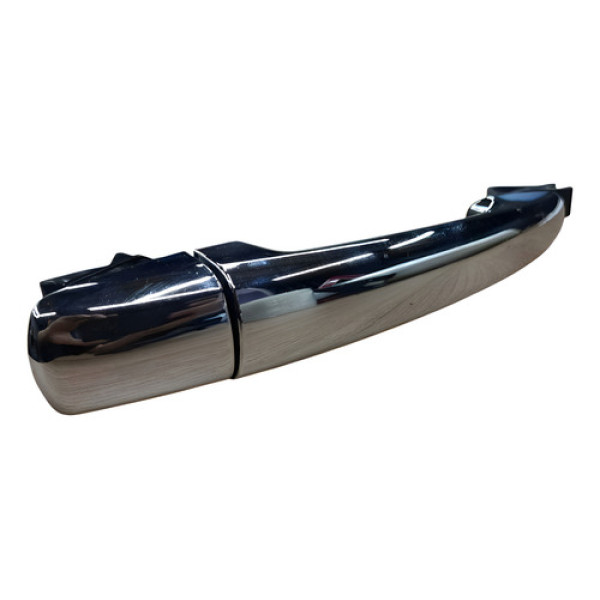 Puxador Maçaneta Externa C3 Aircross 2012 Traseira Direita Prata Traseira