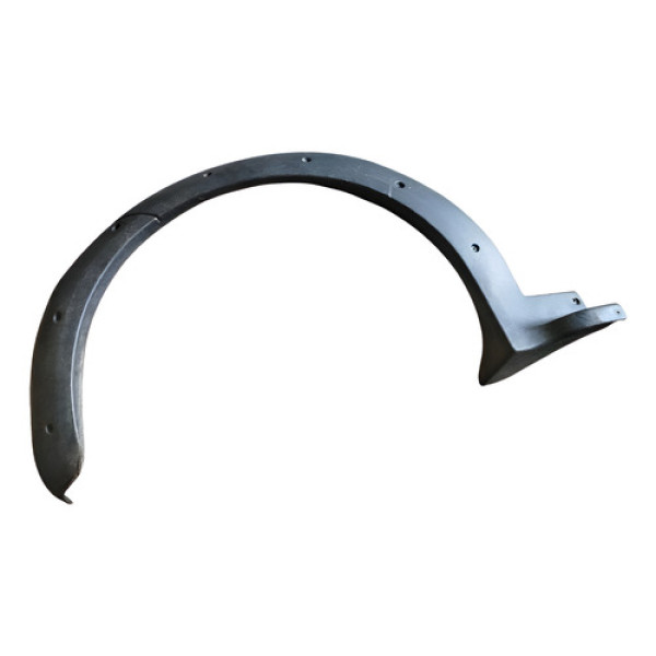 Aplique Lateral Paralama Palio Adventure Dianteiro Direito Preta