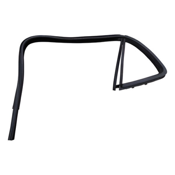 Borracha Guarnição Vidro Argo Traseiro Esquerdo 2018 2019 Preta