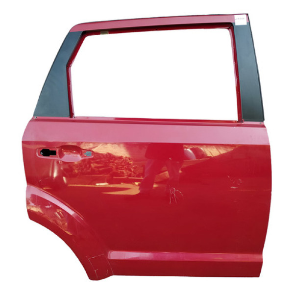 Porta Traseira Direita Dodge Journey 2010 2011 2012 2013 Traseira Direita Vermelha