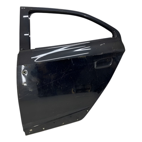 Porta Traseira Esquerda Onix Prisma 2015 2016 2017 Detalhe Traseira Esquerda Preta