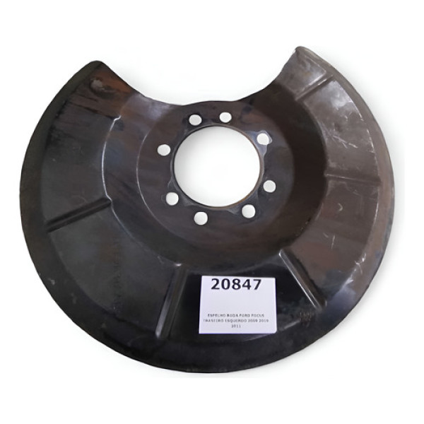 Espelho Roda Focus Traseiro Esquerdo 2009 2010 2011 Preta