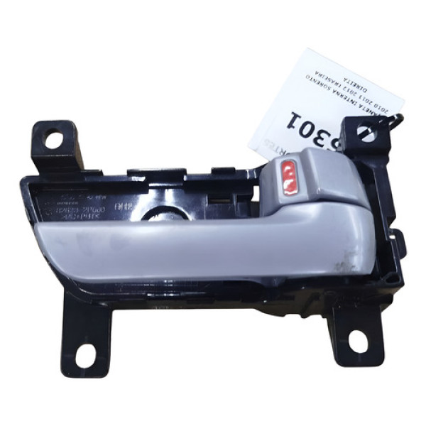 Maçaneta Interna Sorento 2010 2011 2012 Traseira Direita Cinza