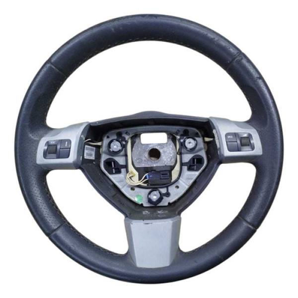 Volante Direção Comando Botoes Vectra 2006 2008 2010 Detalhe Preto