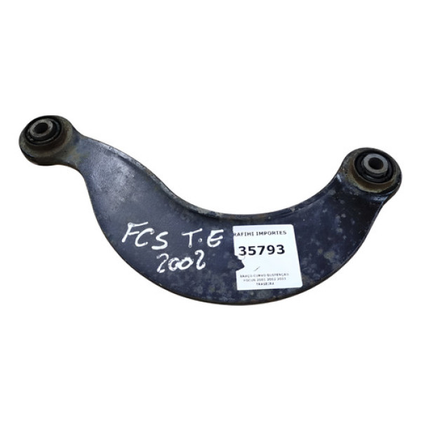 Braço Curvo Suspençao Focus 2001 2002 2003 Traseira  Preto