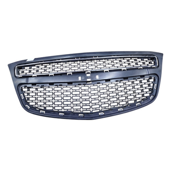 Grade Dianteira Radiador Chevrolet Agile 2013 2014 Detalhe Preta Plástico