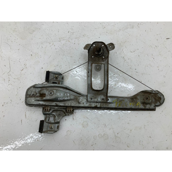 Maquina De Vidro Manual Traseira Esquerda Prisma 2013