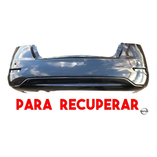 Parachoque Traseiro Nissan Sentra 2015 A 2019 Para Recuperar