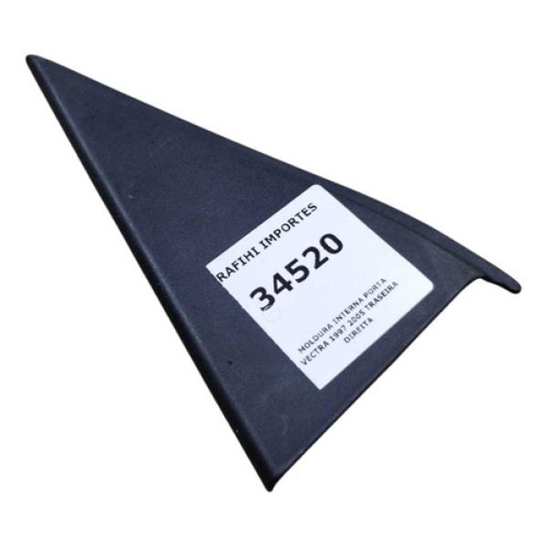 Moldura Interna Porta Vectra 1997 2005 Traseira Direita 