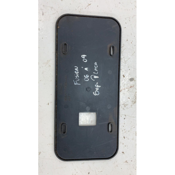 Suporte De Placa Ford Fusion 2009 Bg6a-17a385 Preto