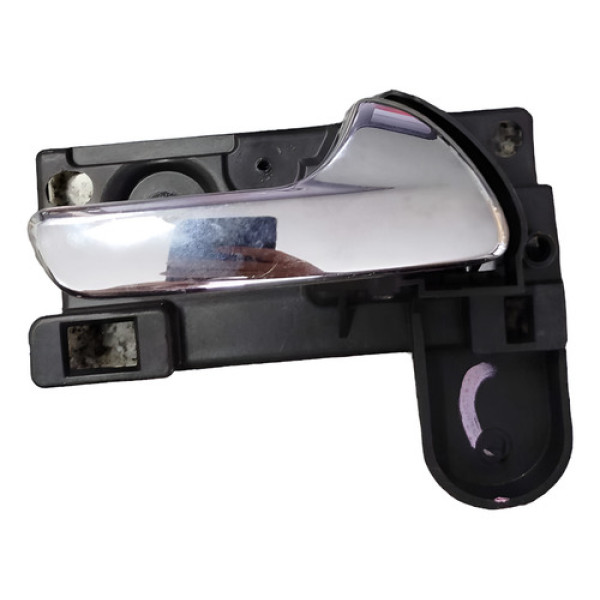 Maçaneta Interna Fiat Freemont  Porta Dianteira Direita 2012 Preto Dianteira