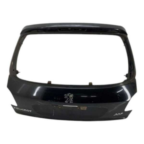 Tampa Traseira Peugeot 207 2009 2010 2011 2012 2013 2014 Preta
