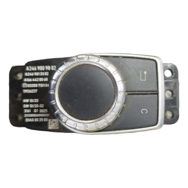 Botão Controle Multimidia Mercedes A200 2015 2016 2017 2018 Preta
