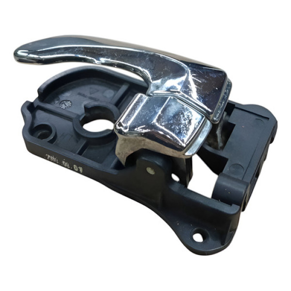 Maçaneta Interna Porta Azera 2009 2010 Dianteira Esquerda Prata Dianteira