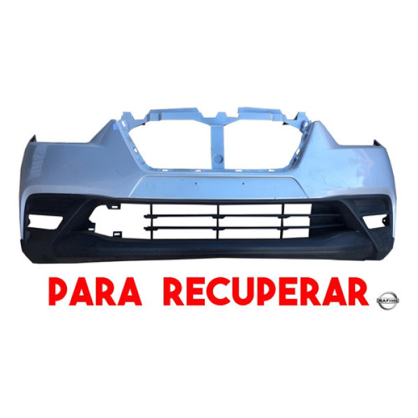 Parachoque Dianteiro Nissan Kicks 2016 A 2019 Para Recuperar Prateado