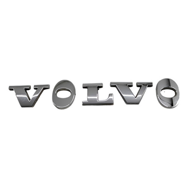 Emblema Volvo Xc60 3.0 T6 2010 Tampa Traseira Prata