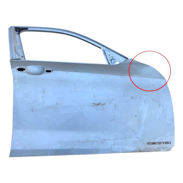 Porta Dianteira Direita Bmw X1 2010 2011 2012 2014 Detalhe Dianteira Direita Prata