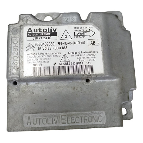 Modulo Central Citroen C4 Pallas 2.0 2008 2009 610212300