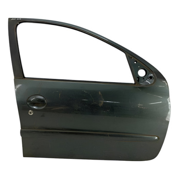Porta Dianteira Direita Peugeot 207 2010 2011 2012 2013 2014 Dianteira Direita Preta
