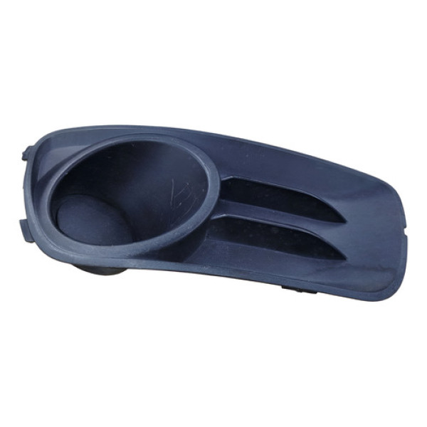 Moldura Farol Milha Fiat Palio 2011 2012 2013 Detalhe Preto Ambos Os Lados