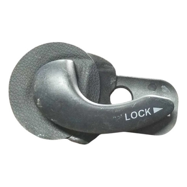 Maçaneta Interna Esquerda Palio Siena Strada 1996 1997 Cinza Dianteira/traseira