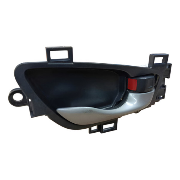 Maçaneta Interna Porta Civic G10 2017 Traseira Direita Prata Traseira