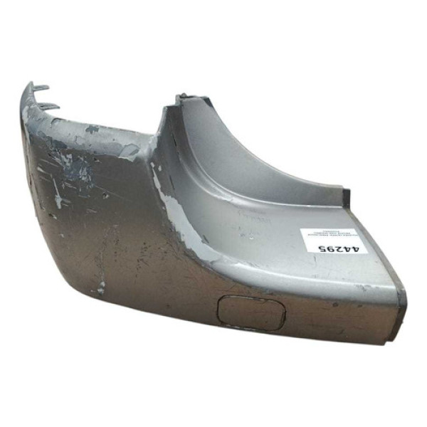 Moldura Lateral Parachoque Megane 2008 Traseiro Esquerdo Cinza