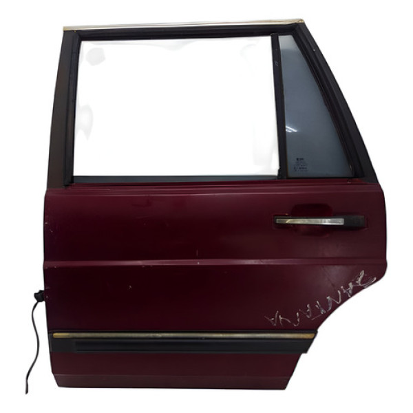 Porta Traseira Esquerda Santana 1990 1991 1992 1993 1996 Traseira Esquerda Vermelha