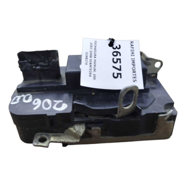 Fechadura Manual 206 2007 2008 Dianteira Direita