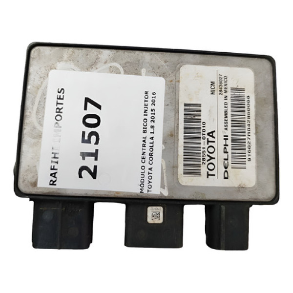 Módulo Central Bico Injetor Corolla 1.8 2015 2016 2017 2018